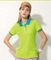 伯-短袖POLO衫（吸濕排汗）- 螢光橘、螢光綠