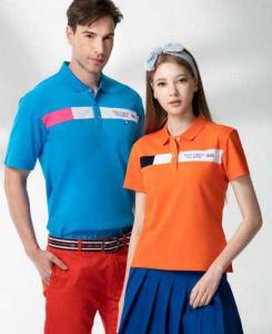 台-舒適涼感排汗POLO衫 ( 藍、橘、丈青、桃紅 )
