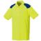 富-雷射切割透氣網布POLO衫（螢光黃/藍、桃紅/白、藍/黃）
