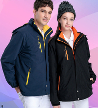 瑋-防水透濕搖粒機能外套 ( 帽子可拆 / 可加背心 )