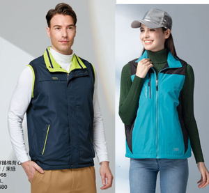 台-双面穿 / 弹性软壳防泼水保暖背心