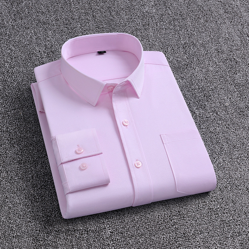 大豪-四面彈有口袋男襯衫 (長袖)