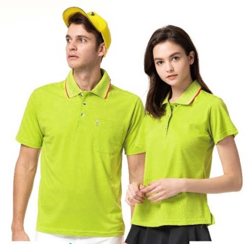 伯-短袖POLO衫（ 含棉+吸濕排汗 ）- 多顏色