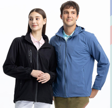 瑋-超彈力透氣網裡機能外套 ( 帽子可拆 )