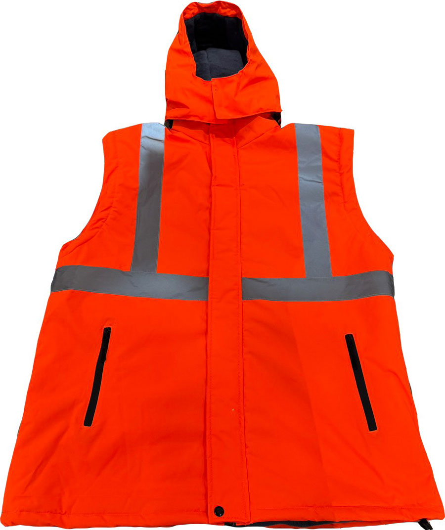 晶-防水反光外套 ( 可拆袖/帽 )