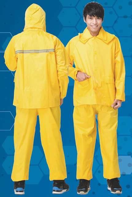 东-尼龙工程套装雨衣