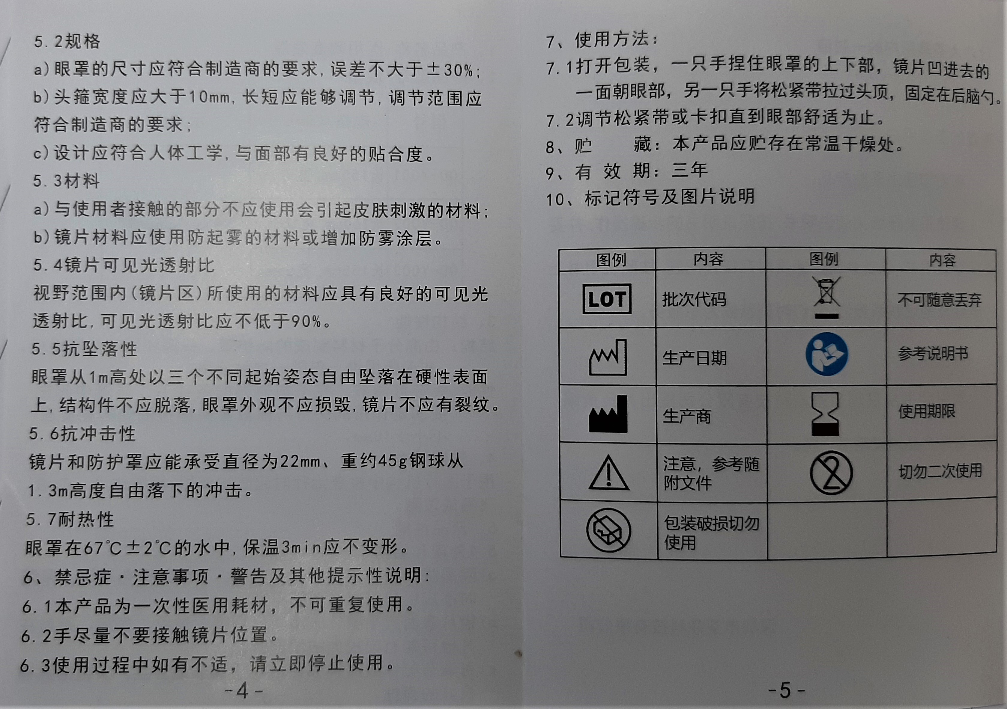 佰-護目鏡(隔離眼罩) 1