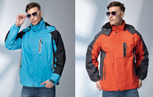 台-菱格厚里长毛铺棉外套