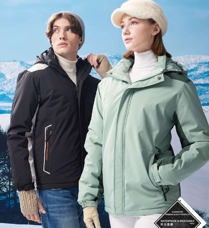 富-兩件式鋪棉外套、搖粒背心