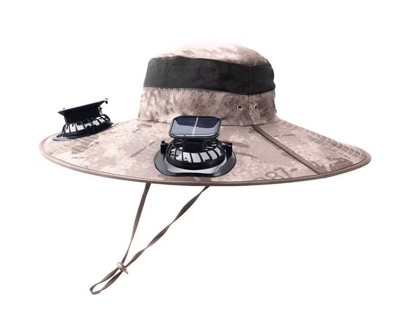 大趣-太陽能風扇多功能遮陽帽