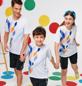 伯-吸濕排汗圓領T恤 / 彈性透氣短褲 (有兒童尺寸)