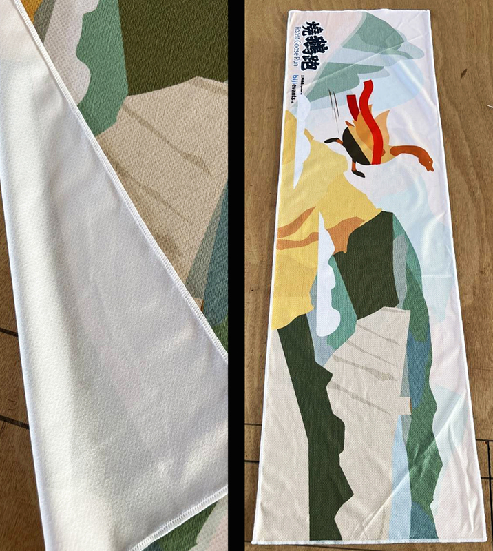 大/金-運動毛巾 / 超細纖維 / 冷感巾