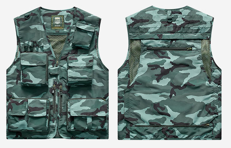 大維-多口袋攝影背心／後背可拆 (多顏色)