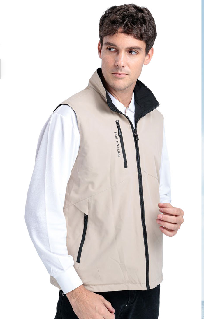 瑋-防水透濕雙面穿鋪棉背心 ( 可加外套 ) 