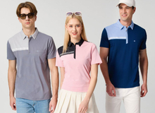 富-冰絲拉鍊POLO衫 (男女款)