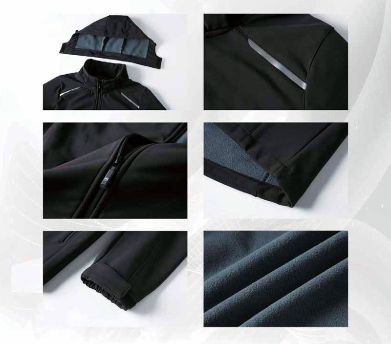創-75D三層貼軟殼可拆保暖外套