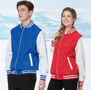 富-棒球外套 (內裡絲光絨)