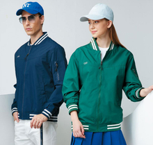 台-球衣领中性休闲薄夹克