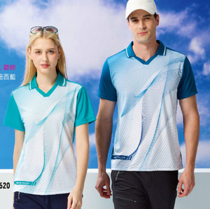 富-吸排V領POLO衫 (男女款)