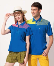 伯-短袖POLO衫（排汗）- 黃、紫、寶藍 