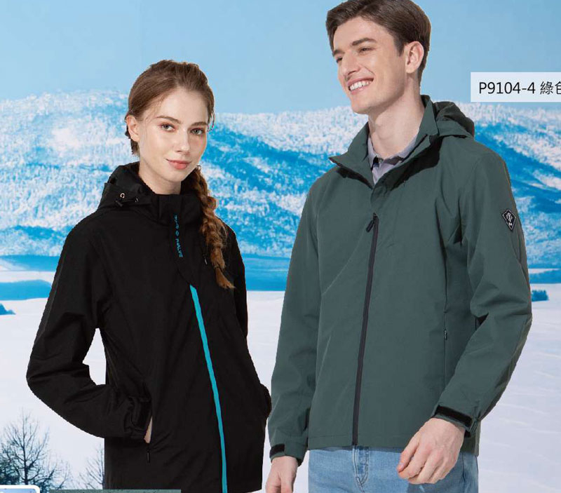 富-磁扣衝鋒外套 (男女款)