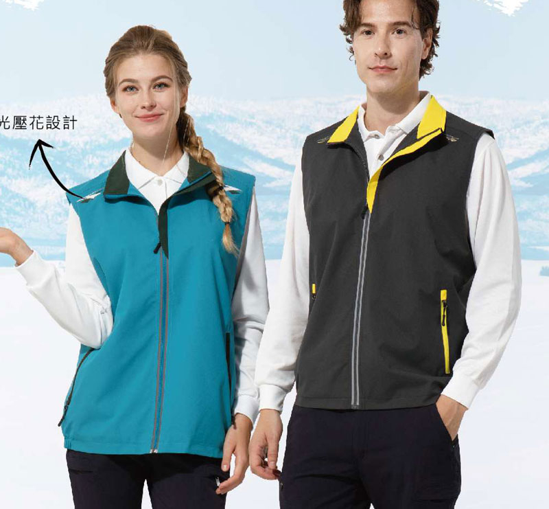 富-絲光絨裡背心