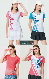 伯-女款吸濕排汗V領 / 圓領T恤 (台灣製)