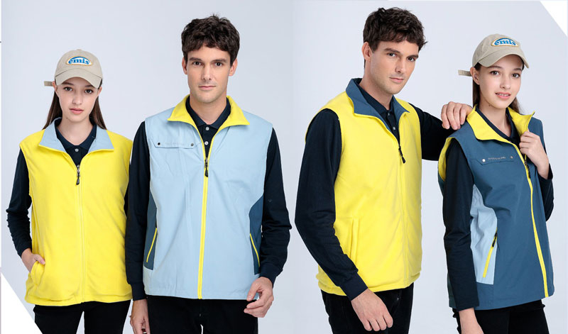 瑋-防風防水雙面穿搖粒背心 ( 可加外套 ) 