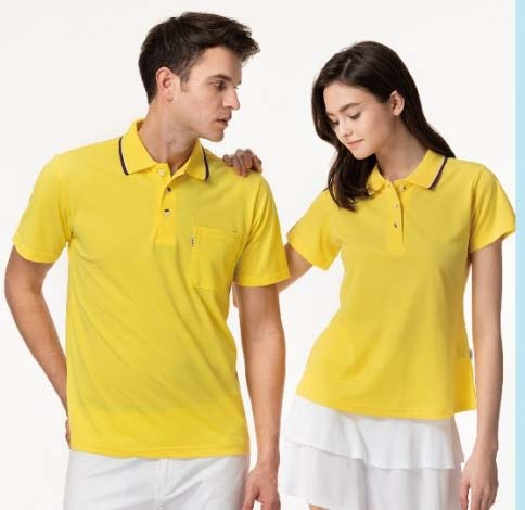 伯-短袖POLO衫（ 含棉+吸濕排汗 ）- 多顏色