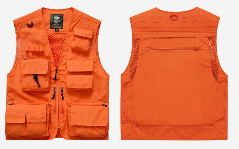 大維-多口袋攝影背心／後背可拆 (多顏色)