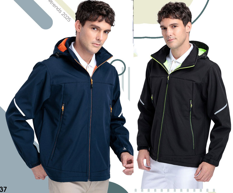 瑋-防水透濕軟殼機能外套 ( 帽子可拆 )