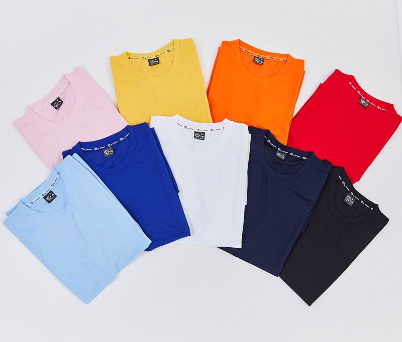 宇-中空紗排汗圓領T恤 