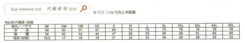 吉-吸濕排汗POLO衫 (多顏色)
