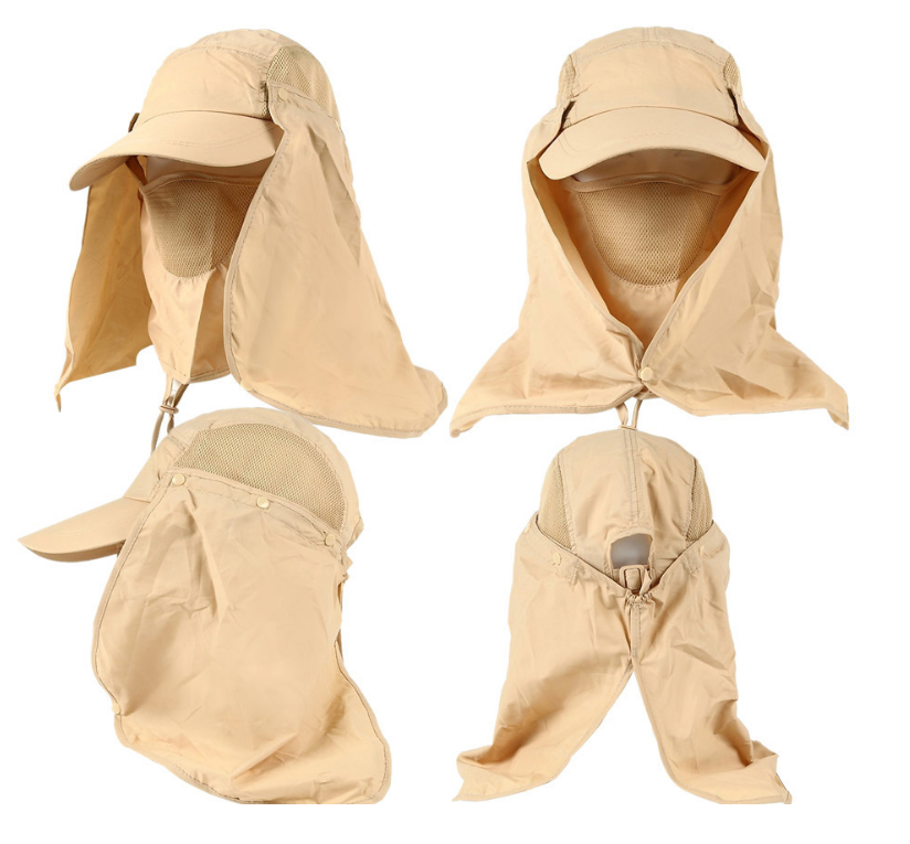 大永106戶外防曬帽-產品介紹5卡其