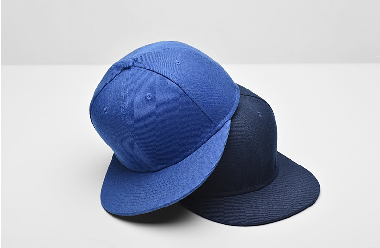 大永106平沿嘻哈棒球帽-藍.藏青
