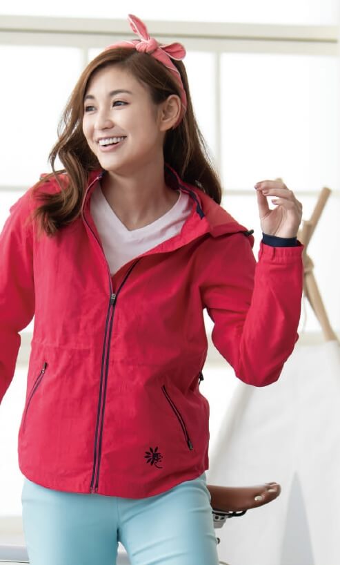 幃-女版休閒外套（玫紅）-P09