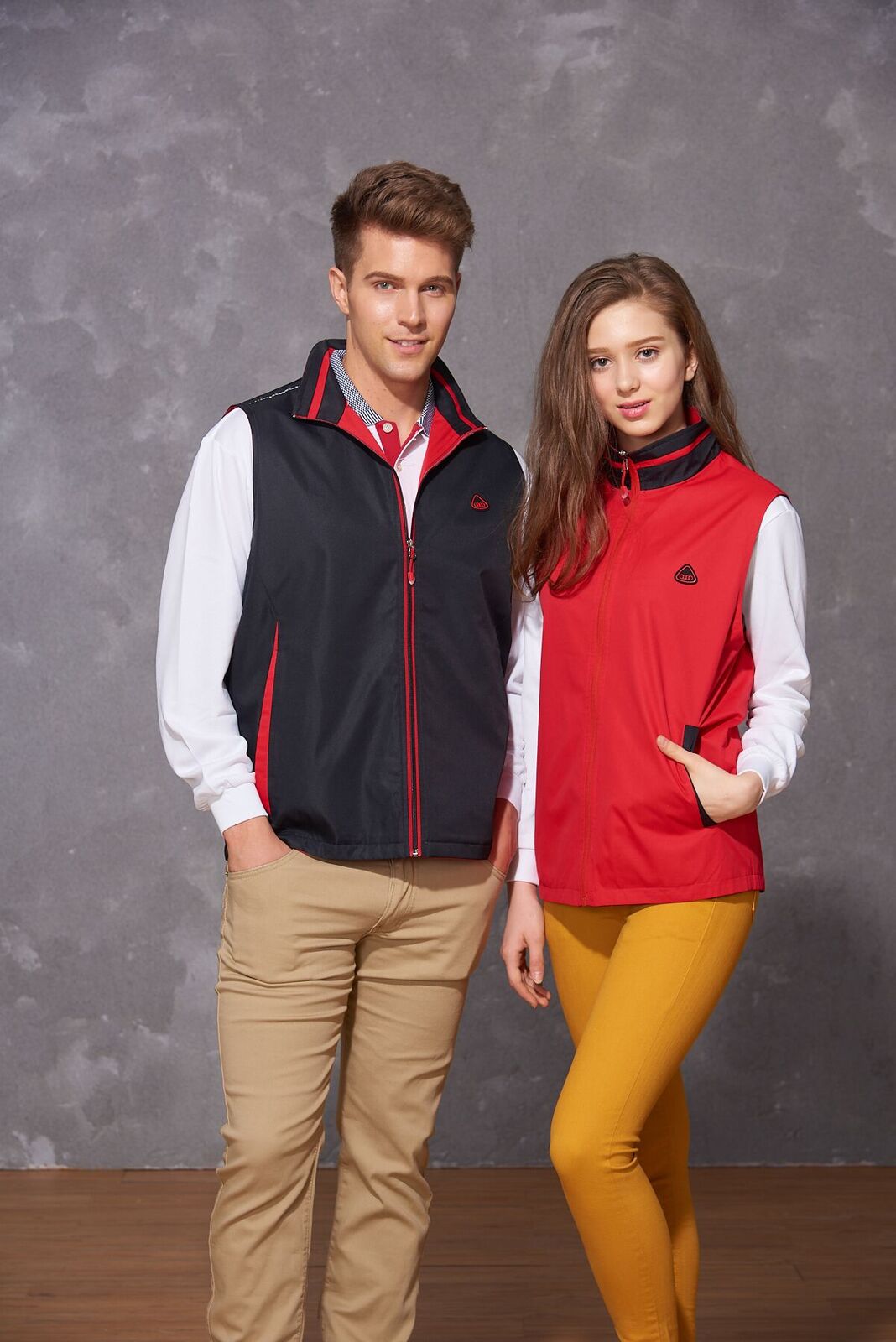 元-雙面穿背心（桔 黑、薑黃 丈青、黑 紅）-P46下