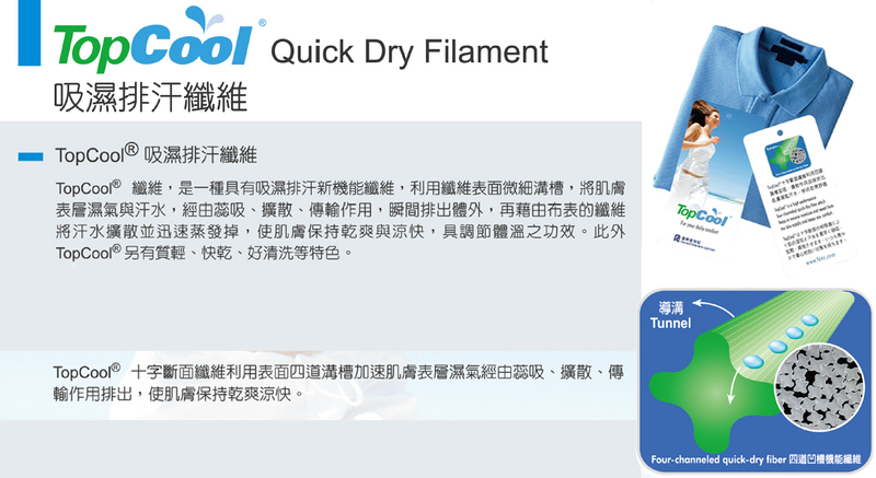 宇 ‧ 吉-遠東紗吸濕排汗POLO衫 ( 長短袖 / 男女款 )