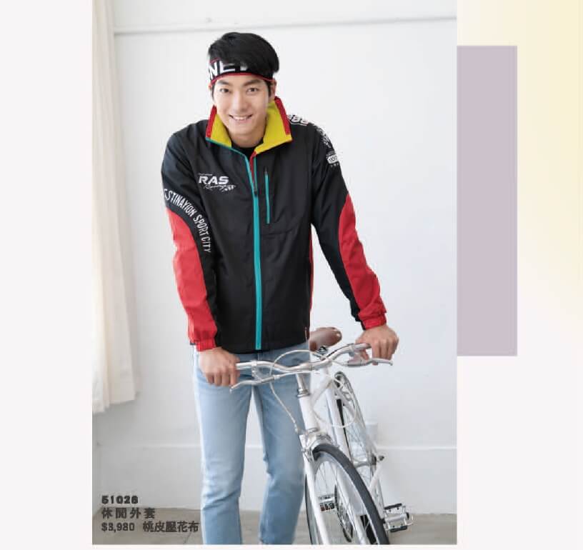 幃-防風休閒外套（紅、黑）-P13上