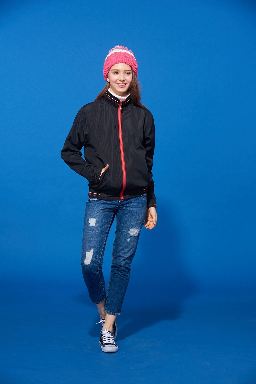 元-複合雙面穿外套（紅 黑、黑 桔）-P23左