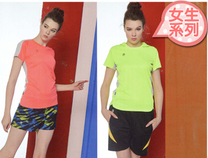 克-女版吸排運動上衣