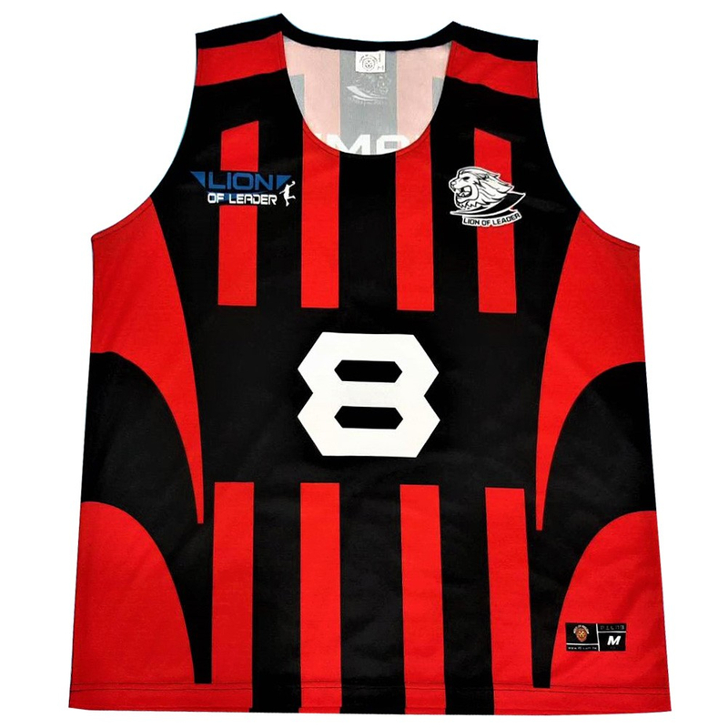 獅-全採熱昇華運動圓領背心(籃球服)