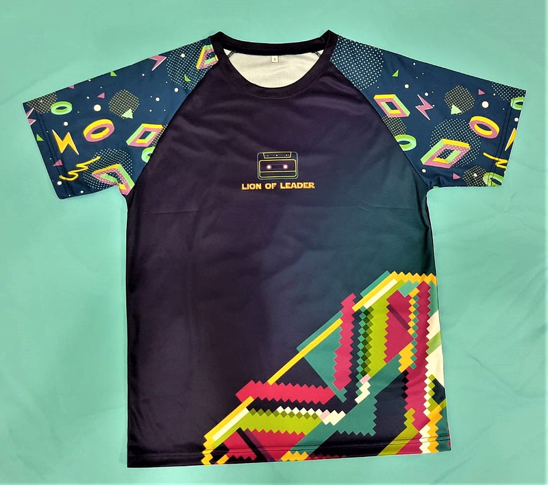 獅-全採熱昇華/訂製運動圓領T恤