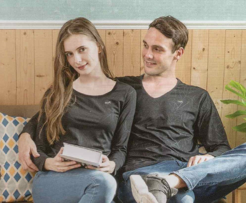 登-男女款遠紅外線高領/圓領/V領/U領刷毛發熱衣