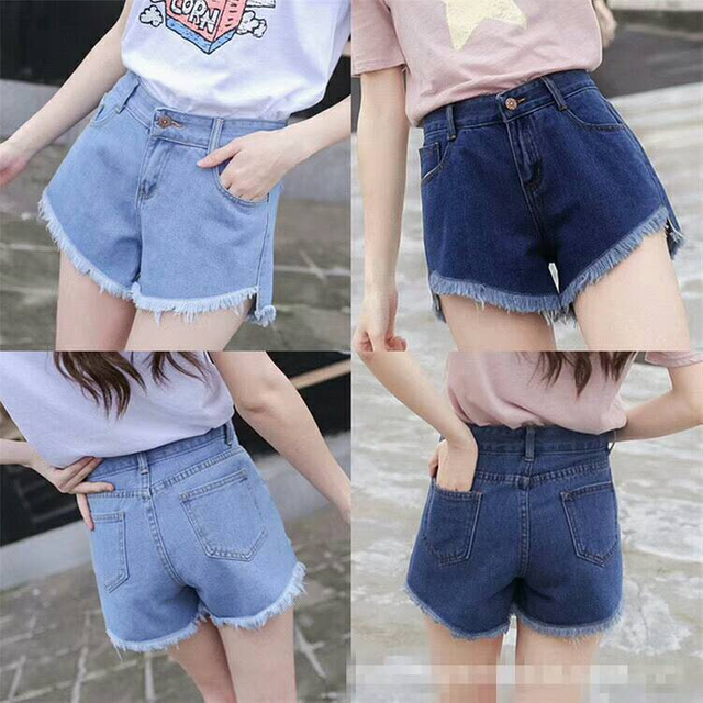 东-夏季女装牛仔短裤