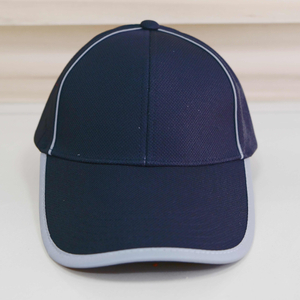 金-六片滾反光帽 ( 帽眉10公分滾反光條 )