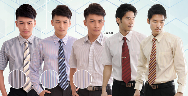 雅-型男潮流 條紋男襯衫