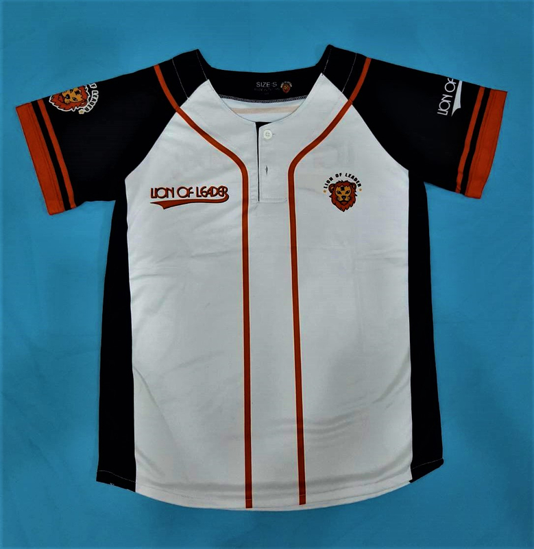 獅-全排式/兩扣式全彩熱昇華(棒球服)